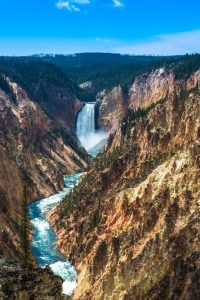 Yellowstone falls